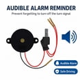 Motorcycle Key Turn Motorcycle Turn Buzzer 12V Alarm Volume 120dB Scooter to - Walmart.com