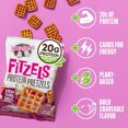 thumbnail image 4 of FITZELS Protein Pretzels (Chilli Lime Time) 8 Individual Bags 3 oz Each – High Protein Snacks with 20g of Plant Based Protein – Healthy Vegan Kosher Keto Pretzels – Delicious Salty Taste, 4 of 5