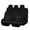 Black, variant on TIANLAIMEI Car Seat Covers, Full Set Front and Rear Back Seat Cushion Protector, Airbag Compatible, Car Accessories Universal Fit for Most Cars