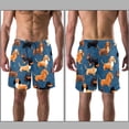 thumbnail image 3 of luoweisi Men's Beach Shorts Quick Dry Swim Trunks with Mesh Lining Dachshund XL, 3 of 5