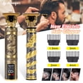 thumbnail image 2 of Cortadora de pelo T9, nueva cortadora de pelo para hombres, máquina para cortar cabello Digital LCD, afeitadora, peluquero, Afeitadora eléctrica, herramienta de peinado, cortacésped Tan Jianjun unisex, 2 of 2