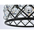 thumbnail image 4 of Elegant Lighting 1206D14MB-RC 14 Dia. x 13 H in. Madison Pendent Lamp - Mocha Brown- Royal Cut Crystals, 4 of 6