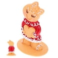 thumbnail image 2 of LOLIPPYY Christmas Gingerbread Man Ornament for Desktop, Festive Xmas Table Decoration for Holiday Season, 2 of 7