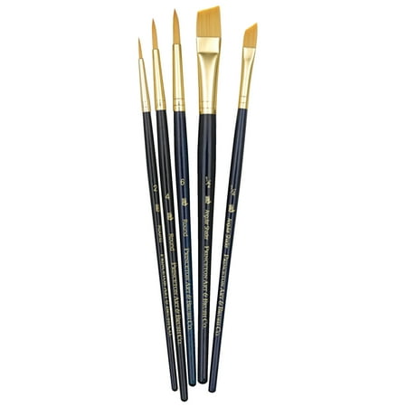 UPC: 0757063918659 | Princeton 9139 Economy Assorted Trim Paint Brush Set  Assorted Size  Blue  Set of 5