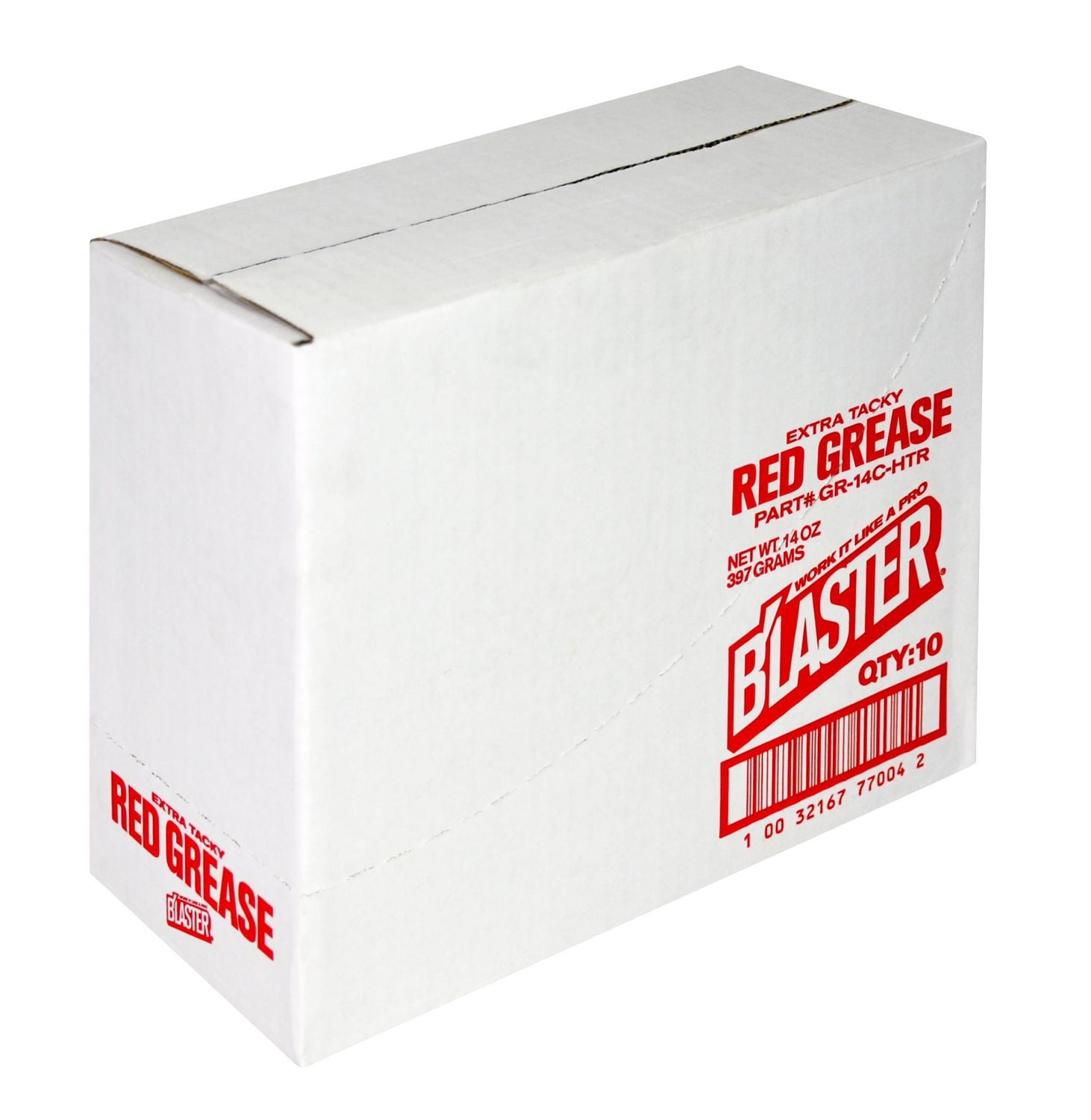 Blaster Extra Tacky Red Grease - 10 Pack