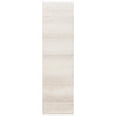 thumbnail image 2 of SAFAVIEH Casablanca Carbrey Solid Wool Runner Rug, Beige, 2'3" x 8', 2 of 10