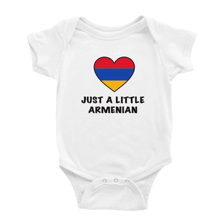 

Just A Little Armenian Cute Baby Bodysuit