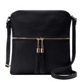 thumbnail image 1 of Bandolera Solene Lightweight Medium para mujer, color negro, 1 of 9