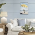 thumbnail image 3 of Stupell Industries Coastal Sunshine Celebration at Seaside Gray Framed Giclee Art, 12 x 18, by Petals Prints Design, 3 of 8