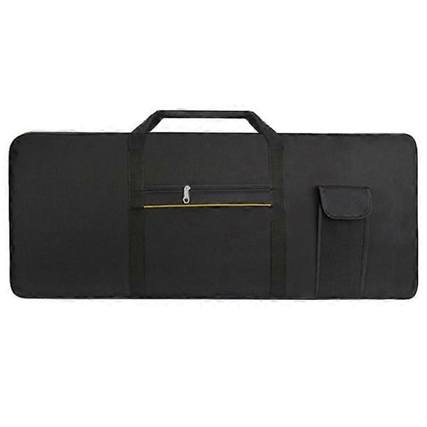 Portable 61 Key Electronic Piano Keyboard Bag Carrying Bag Storage Holder Case 600D Cloth