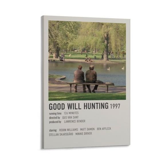 Good Will Hunting Movie Poster (16) Picture Print Canvas Poster Wall Paint Art Posters Decor Modern Home Artworks Gift 12x18inch(30x45cm)