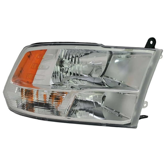 New Right Headlight Compatible With Ram 1500 Big Horn Standard Cab 3.0L 3.6L 5.7L 2013 2014 2015 2016 2017 2018 By Part Numbers CH2503242 68096438AJ