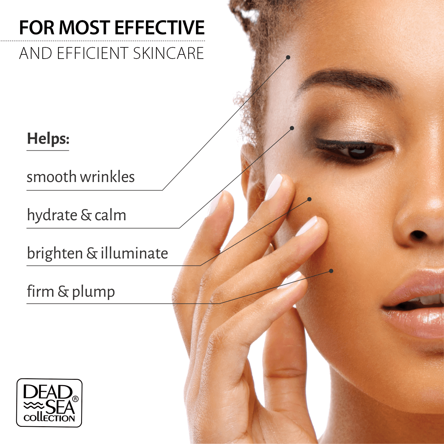 Dead Sea Collection Retinol Anti-Aging Day Cream - Face Moisturizer with Retinol Boost - Firming Cream with Dead Sea Minerals and Retinol - 1,69 Fl. Oz