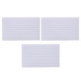 thumbnail image 1 of Minkissy 600Pcs Blank Note Cue Cards Double Sided White for Home Study and Office, 1 of 8