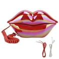 thumbnail image 3 of Teléfono residencial, galvanoplastia, divertido, de moda, teléfono con labios, teléfono con labios galvanizado, hecho a medida para la perfección, 3 of 8