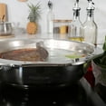 thumbnail image 2 of CRAFTHROU Hot Pot Pot Stainless Steel Cooking Dual Pot Design for Friend Party 1Pcs, 2 of 8