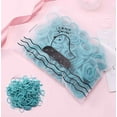 thumbnail image 2 of Yanyanz Handkerchiefs for Men, Girls 100 Pieces of Rubber Children Tie Hair Colorful Hair Accessories, Women's Handkerchiefs Blue One Size, 2 of 2