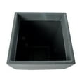 thumbnail image 3 of Alfresco Home Lavo 15" Square Resin Tapered Roto Molded Planter in Grigio Gray, 3 of 4