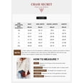thumbnail image 6 of Chase Secret Knit Sweaters for Women Casual Long Sleeve Crew Neck Crochet Pullover Sweater Loose Lightweight Jumper Tops, 6 of 6