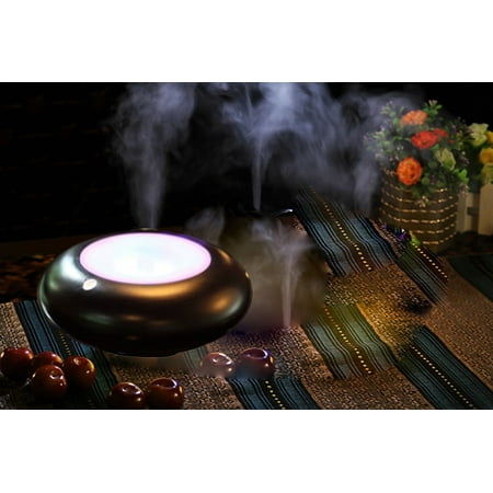 Soothing Round Based Aroma Diffuser, Soothing, Relaxing, Add your own favorite Aroma Oil, Great smell your whole room. Product Size: 6.69x2.95x (Best Smelling Room Diffusers)