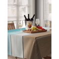 thumbnail image 6 of Teal Brown Table Cloth, Rustic Vintage Abstract Ombre Wooden Plank Waterproof Tablecloth for Rectangle Tables, Reusable Washable Fabric Table Cover for Restaurant Kitchen Dining Tables 60"x102", 6 of 6