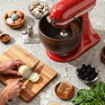 thumbnail image 7 of GVODE Premium Natural True Wooden Mixing Bowl Attachment for KitchenAid 4.5-5 Qt Tilt-Head Stand Mixers  with Stainless Steel Base, 7 of 7
