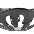 thumbnail image 5 of DecMode 13", 11"W Round Drip Black Aluminum Metal Decorative Bowl with Open Frame Design, Set of 2, 5 of 12