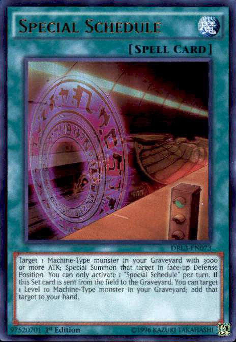 YuGiOh Dragons of Legend: Unleashed Ultra Rare Special Schedule DRL3-EN073