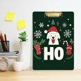 thumbnail image 2 of FORMRS Acrylic Clipboard with Low Profile Clip Standard A4 Letter Size, 12.5" x 9", Christmas Dog, 2 of 8