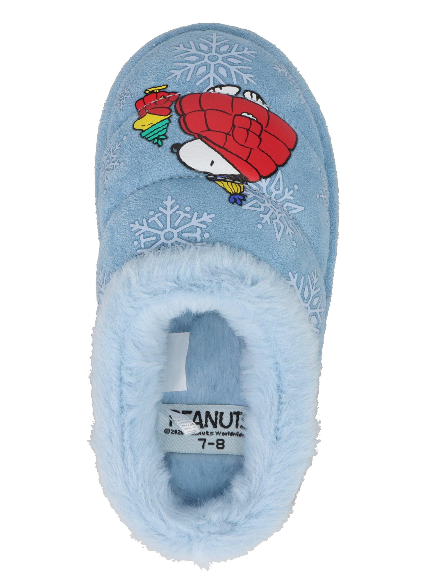 Little & Big Kids Snoopy Blue Cozy Clogs