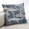thumbnail image 1 of Ahgly Company Music Drums Indoor Throw Pillow, 18 inch by 18 inch, 1 of 6