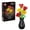 Rose, variant on Remocguys Rose Flower Bouquet Building Sets with Vase for Adults Girls Compatible with Lego