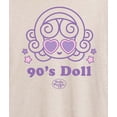 thumbnail image 3 of Polly Pocket - 90S Doll Polly Pocket - Women's Oversized Graphic T-Shirt, 3 of 5