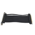 thumbnail image 2 of PCIe 5.0 X16 Extension Cable, 90 Degree Connector Graphics Card Flexible Cable 20cm Less Interference Segmented Design  for GPU Cooling, 2 of 7