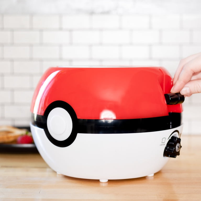 ポケットモンスターのト―スター Uncanny Brands Pokemon Pokeball Halo Toaster - Walmart.com