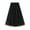Black, variant on Fesfesfes Skirts for Women Long Vintage Tulle Tutu Skirt Butterfly Flocking High Waist Mesh Pleated A-Line Swing Skirt