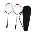 thumbnail image 4 of guohui 2 Pieces Badminton Racquets Accessories Sturdy Lightweight Gifts Replacement for Red, 4 of 8