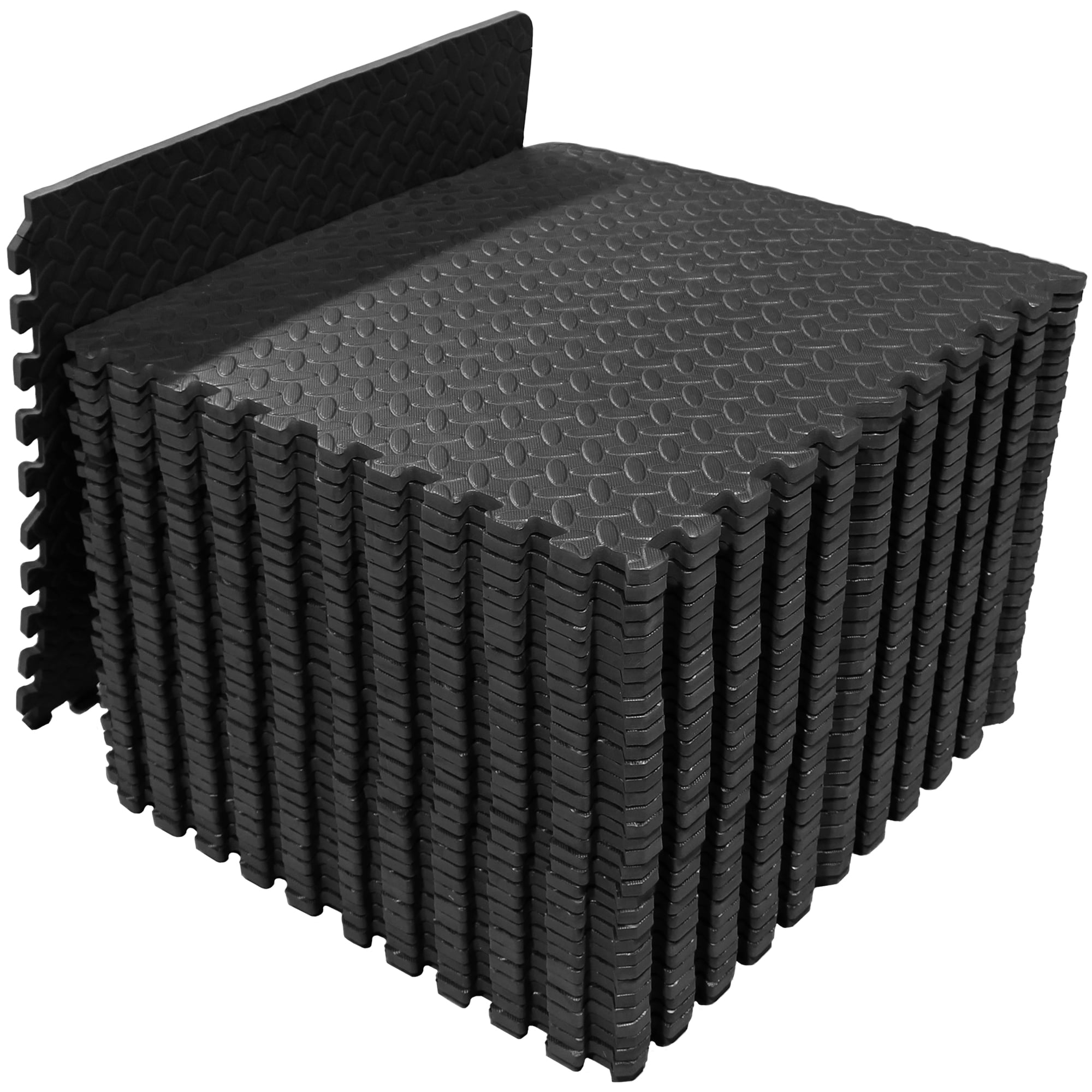 XPRT Fitness 1/2 In. Thick Interlocking Foam Floor Mat Exercise Fitness