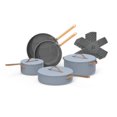 thumbnail image 1 of Beautiful by Drew Barrymore 12pc Ceramic Non-Stick Cookware Set, 1 of 6
