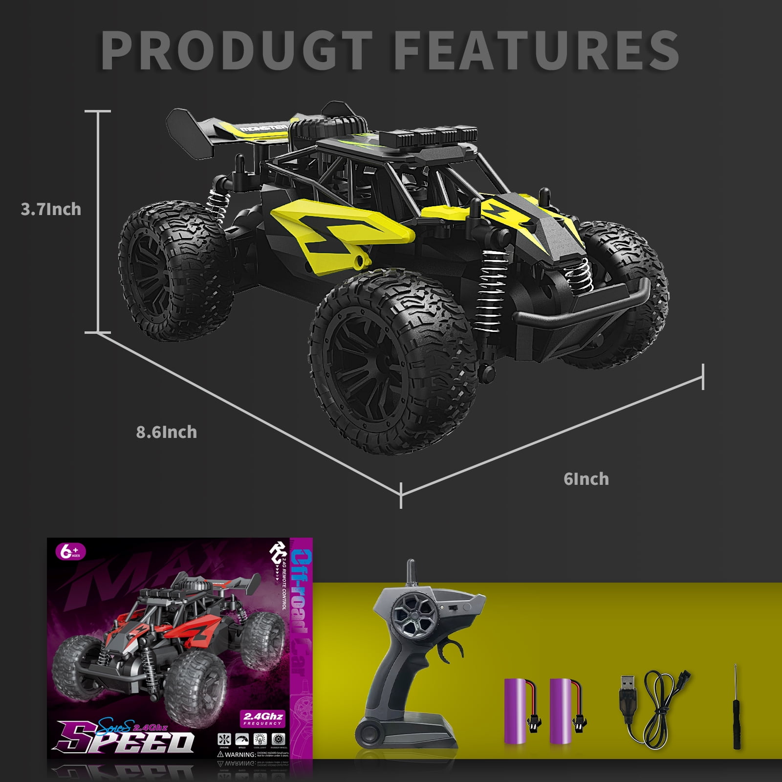 Carox 1:16 Scale RC Car