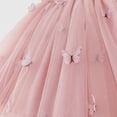 thumbnail image 6 of Hotiary Toddler Baby Girls Butterfly Tutu Dress Summer Sleeveless Princess Birthday Party Dresses Kids Knit Straps Ruffle Tulle Sundress for 1-9Y Pink, 6 of 8