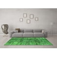 thumbnail image 3 of Ahgly Company Indoor Rectangle Oriental Green Industrial Area Rugs, 7' x 9', 3 of 4