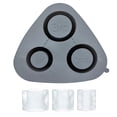 thumbnail image 1 of Moule à Glaçons en Silicone pour Cylindre Creux, 1 of 8
