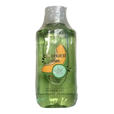Bath and Body Works Cucumber Melon Aloe   Vitamin E Shower Gel (10 FL OZ / 295 mL)