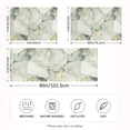 thumbnail image 2 of Yayeee Pillowcase Standard Size Set of 2 Satin Wrinkle Resistant Envelope Pillow Case, Gray Marble Pattern, 2 of 8