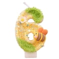 thumbnail image 2 of Number Themed Birthday Candle, 1St Birthday Candle, Daisy Birthday Party Decorations, Cake Decorations, Cute Cartoon Floral Glitter Accent Digital Candle for Kids Spring Student, 2 of 6