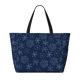 thumbnail image 2 of Fotbe Snowflake Dark Blue Bolsa de Viaje para Playa - Resistente al Agua, Bolsa Tote de Gran Capacidad y Ligera con 7 Bolsillos para Mujeres y Hombres, 2 of 7