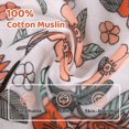 thumbnail image 2 of Rquite Funda para asiento de coche para bebé, Fundas para asiento de coche para niña y niño, Funda para asiento de coche de muselina de algodón, Toldo ligero para asiento de coche, Funda para portabeb, 2 of 5