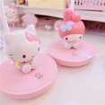 thumbnail image 2 of Lámpara de mesa con luz LED de escritorio de Sanrio Anime Kawaii My Melody Cinnamoroll Kuromi Kt, lámpara de noche para dormitorio, regalo para niños, 2 of 5