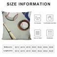 thumbnail image 5 of Orinice Baseball Bat Plate Graphic Decorative Cotton Linen Throw Pillow Cover for Home, Living Room, Bed Sofa - High-Quality 1PC 18x18in, 5 of 5